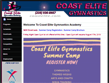 Tablet Screenshot of coastelite.com